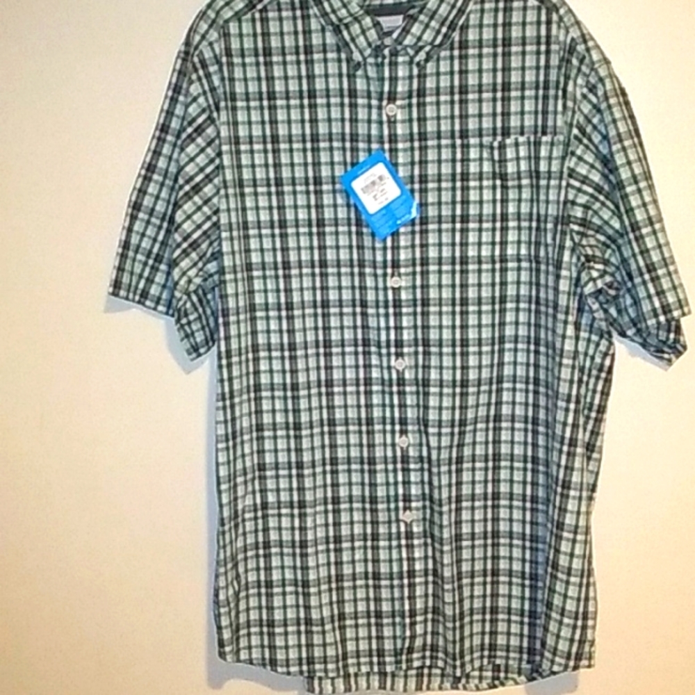 Men's Columbia Rapid Rivers Short Sleeve Shirt Size 2XT